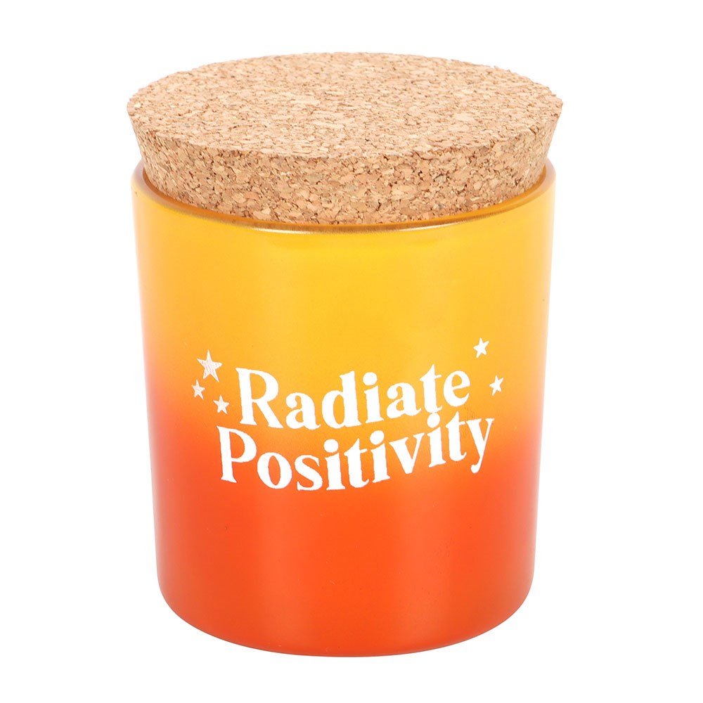 Lemon & Bergamot Scented Candle – Radiate Positivity 350g
