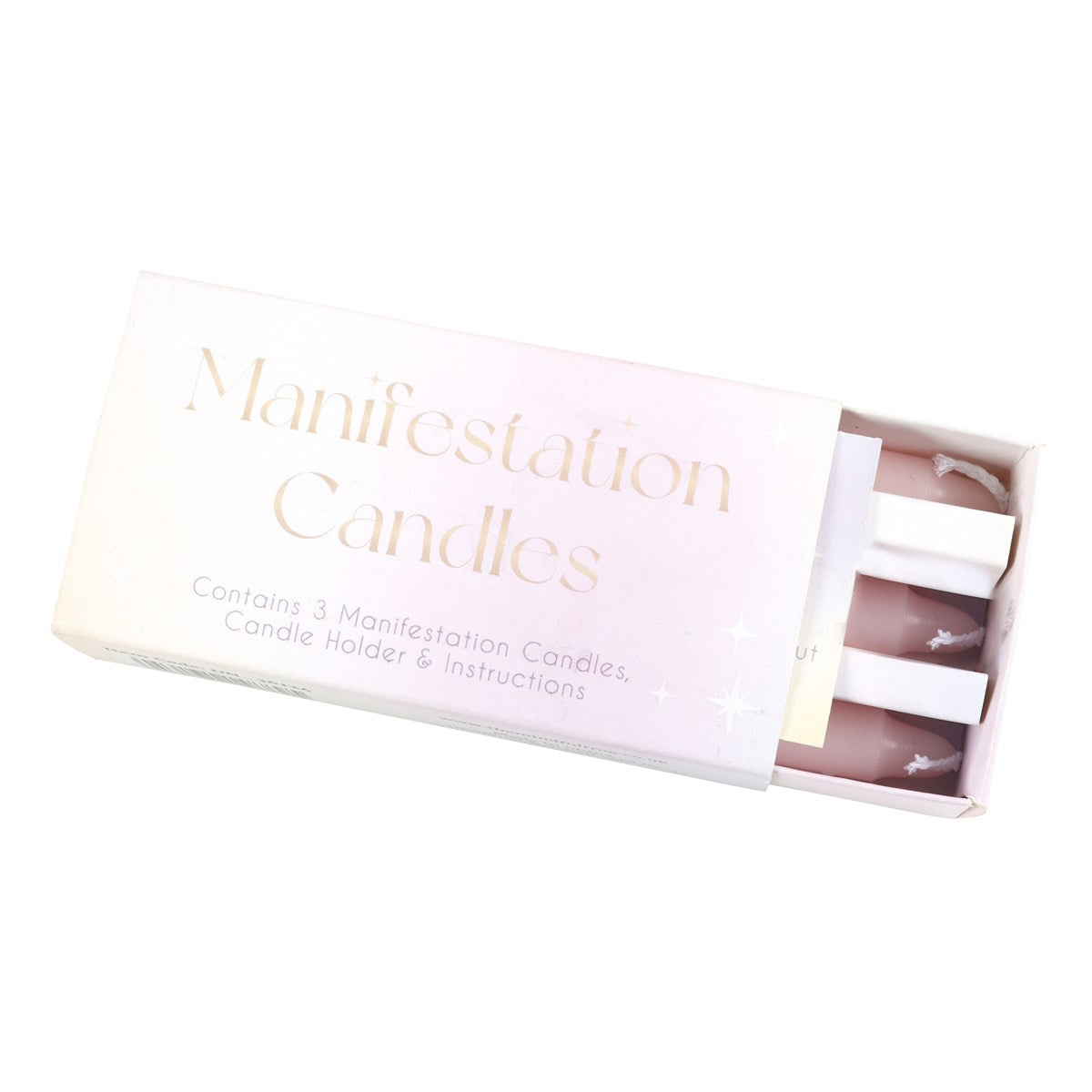 3 Manifestation Spell Candles in a Box 46g