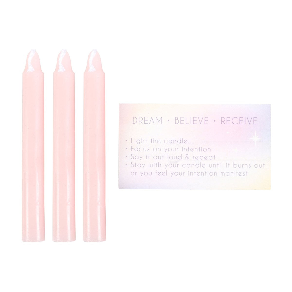 3 Manifestation Spell Candles in a Box 46g