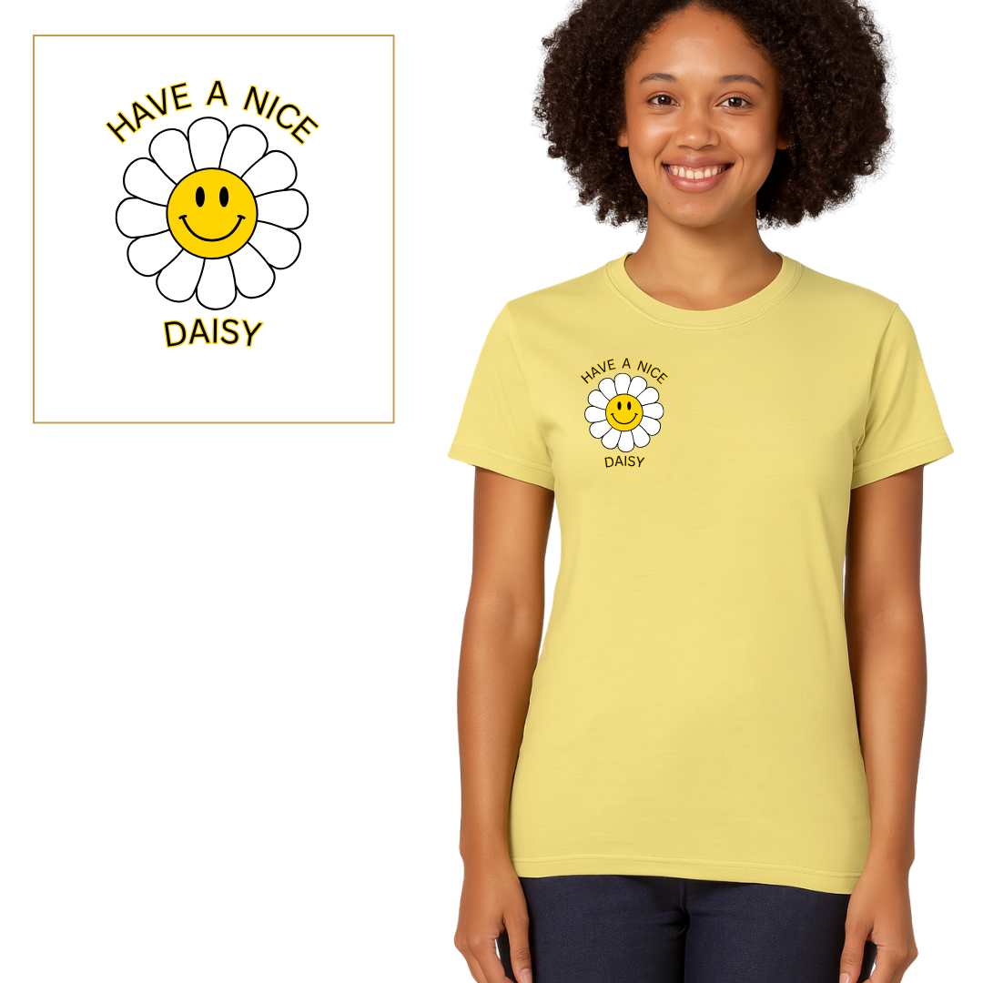 Have a Nice Daisy – The Absolute Basic T-Shirt 🌼