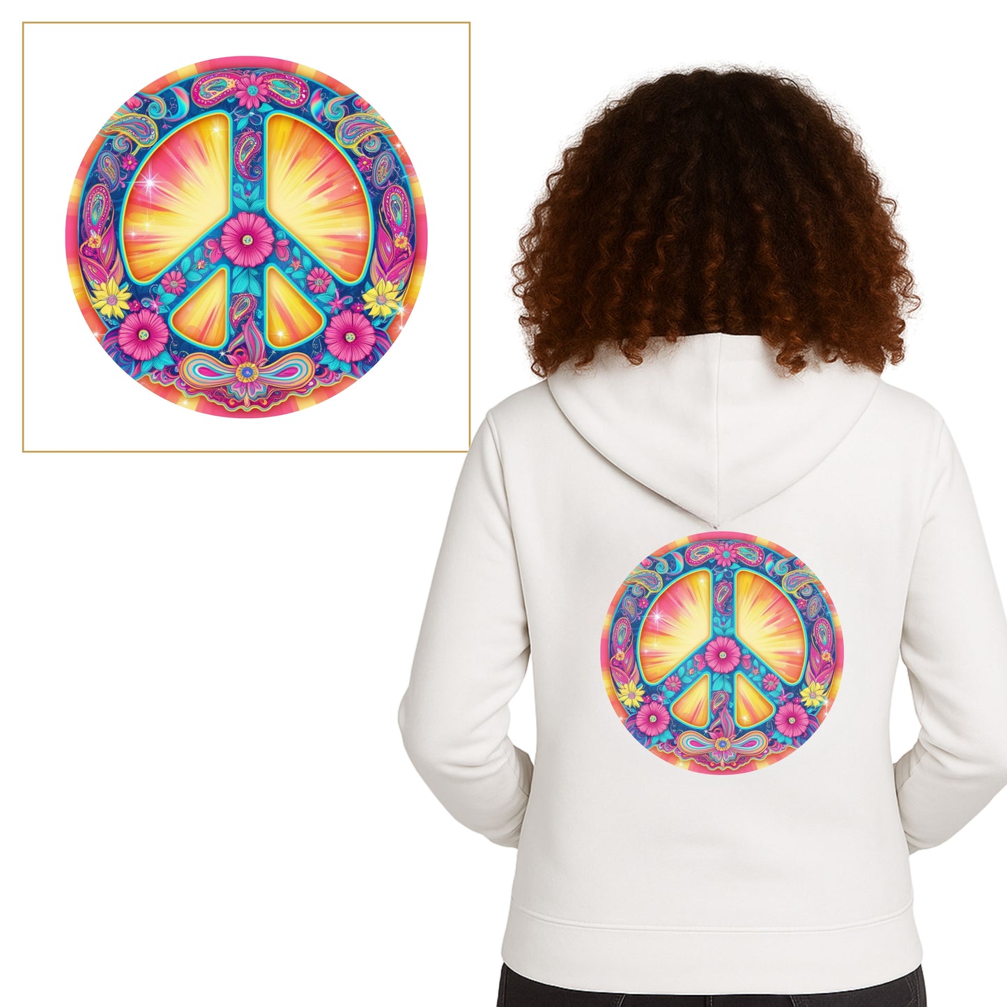 Spread the Peace Zip Up